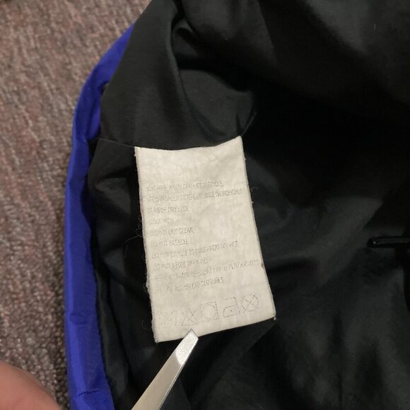 VTG 90s The North Face Jacket Men's Small Blue Black Gore-Tex Mountain Guide‎ - Picture 8 of 14